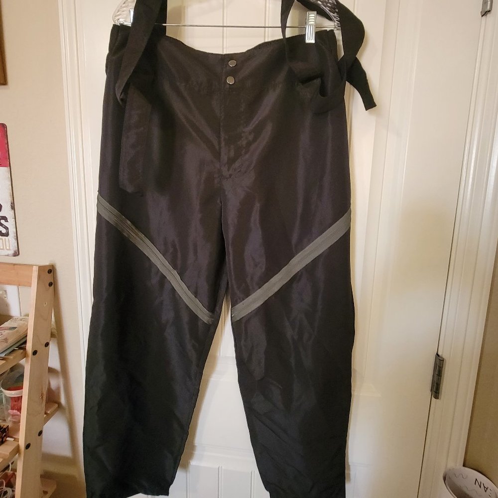 black dance overalls
